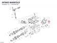 INTAKE MANIFOLD 14010912A diagram position