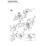Kawasaki OEM – COVER,STARTER product image