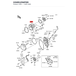Kawasaki OEM – COVER,STARTER product image