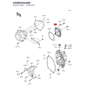 Kawasaki OEM – COVER,PULSER product image