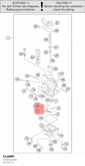 Diagram preview: CLAMP (54531621000)