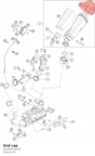 Diagram preview: End cap (A62405979050)