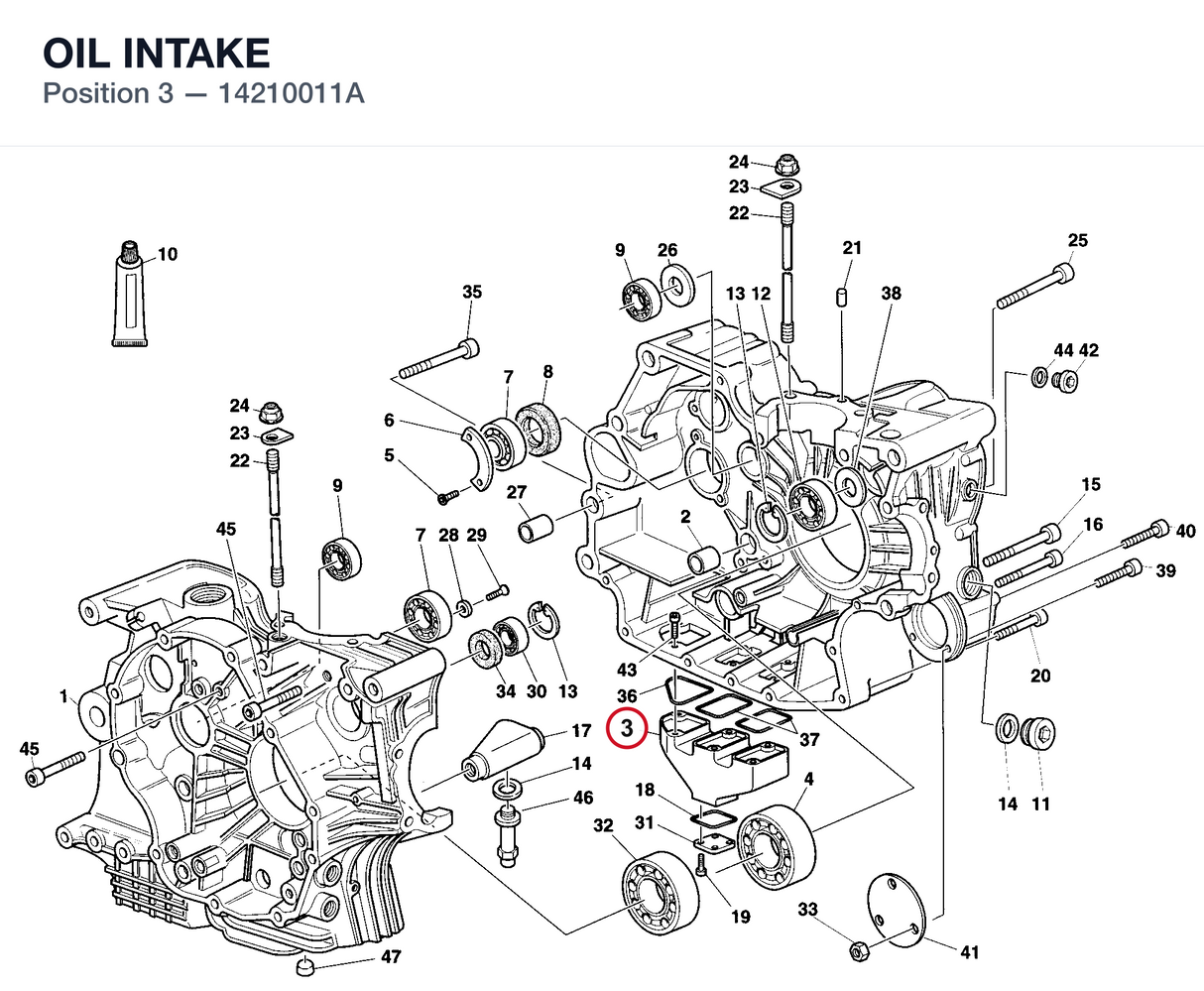 OIL INTAKE