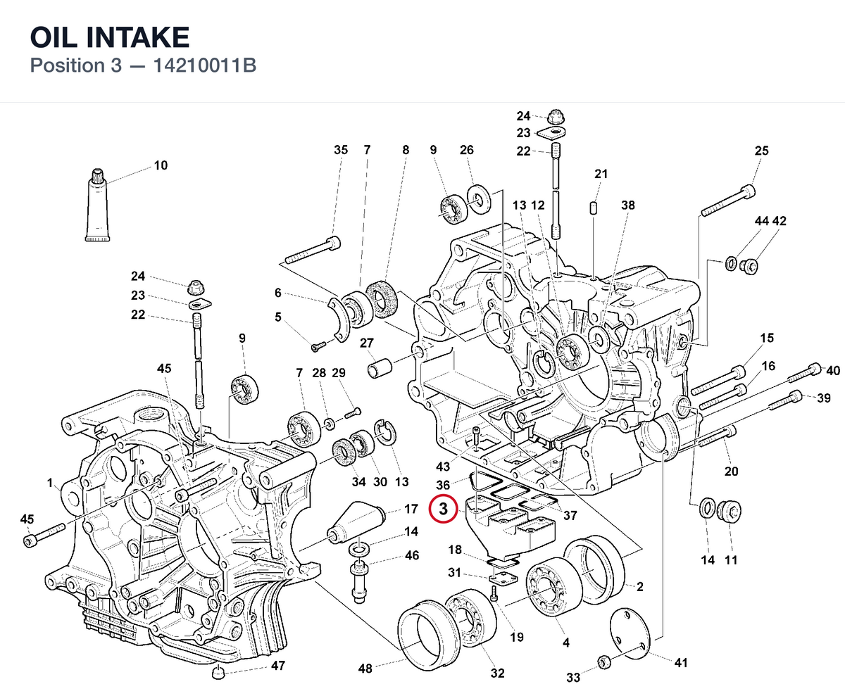OIL INTAKE