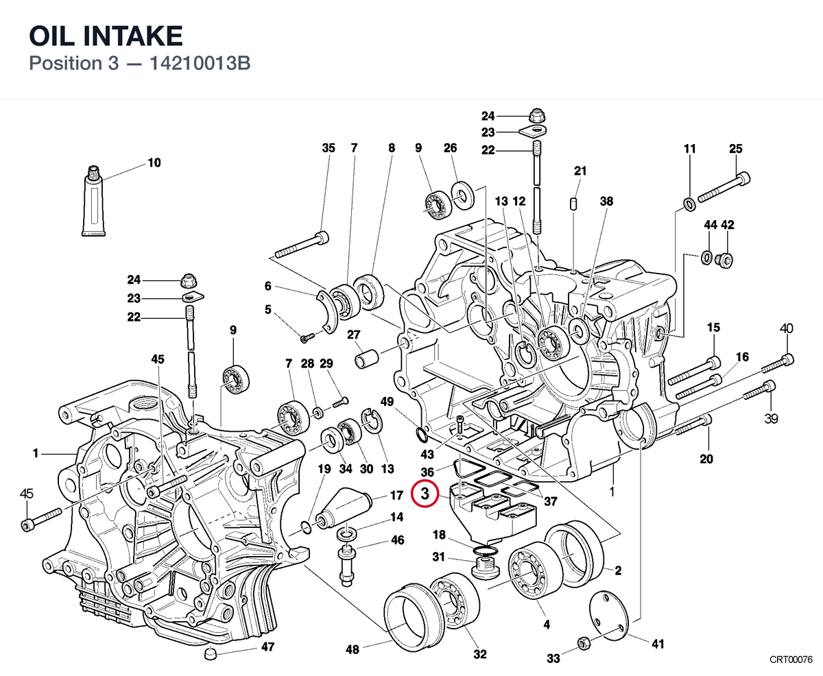 OIL INTAKE
