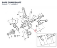 BARE CRANKSHAFT
