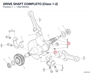 DRIVE SHAFT COMPLETO (Class 1-2) 14621984AA diagram position