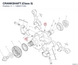 CRANKSHAFT (Class 5) 14622111AC diagram position