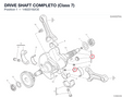 DRIVE SHAFT COMPLETO (Class 7)
