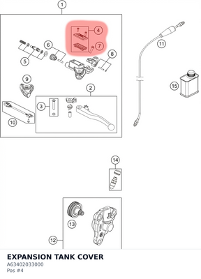 Diagram preview: EXPANSION TANK COVER (A63402033000)