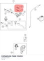 Diagram preview: EXPANSION TANK COVER (A63402033000)