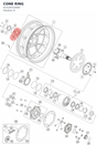 Diagram preview: CONE RING (61310015000)