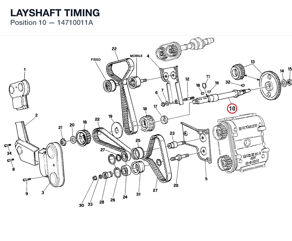 LAYSHAFT TIMING