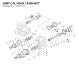 VERTICAL HEAD CAMSHAFT