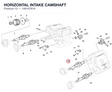 HORIZONTAL INTAKE CAMSHAFT
