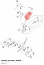 Diagram preview: CLAMP D 6/8MM, BLACK (55011022100)