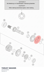 Diagram preview: THRUST WASHER (50533034000)