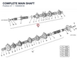 COMPLETE MAIN SHAFT
