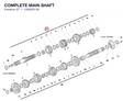 COMPLETE MAIN SHAFT