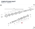 COMPLETE MAIN SHAFT
