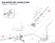 BALANCER SET, HANDLE BAR 15310072B diagram position