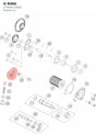 Diagram preview: O RING (J770000719000)