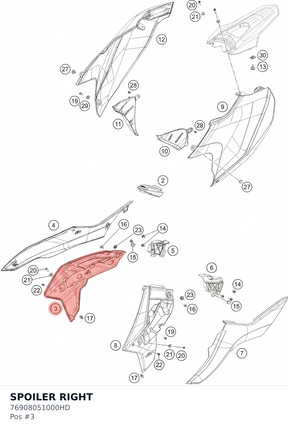 Diagram preview: SPOILER RIGHT (76908051000HD)