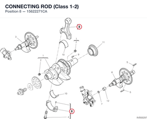 CONNECTING ROD (Class 1-2) 15622271CA diagram position