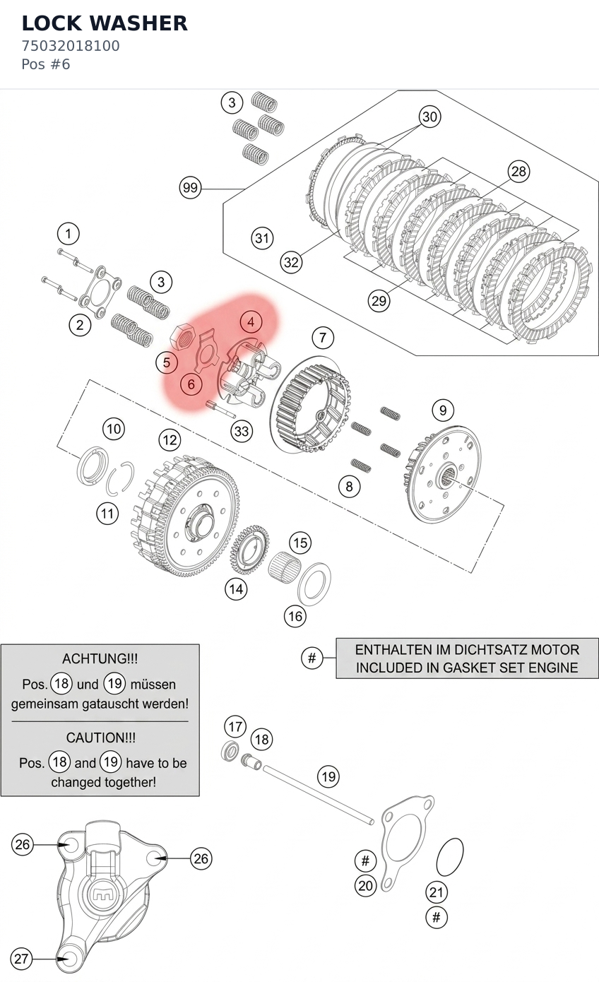 Diagram preview: LOCK WASHER (75032018100)