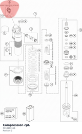 Diagram preview: Compression cpl. (50181101S6)