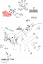 Diagram preview: BAND BATTERIE (93011055060)