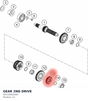 Diagram preview: GEAR 2ND DRIVE (90233002000)