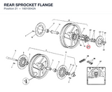 REAR SPROCKET FLANGE