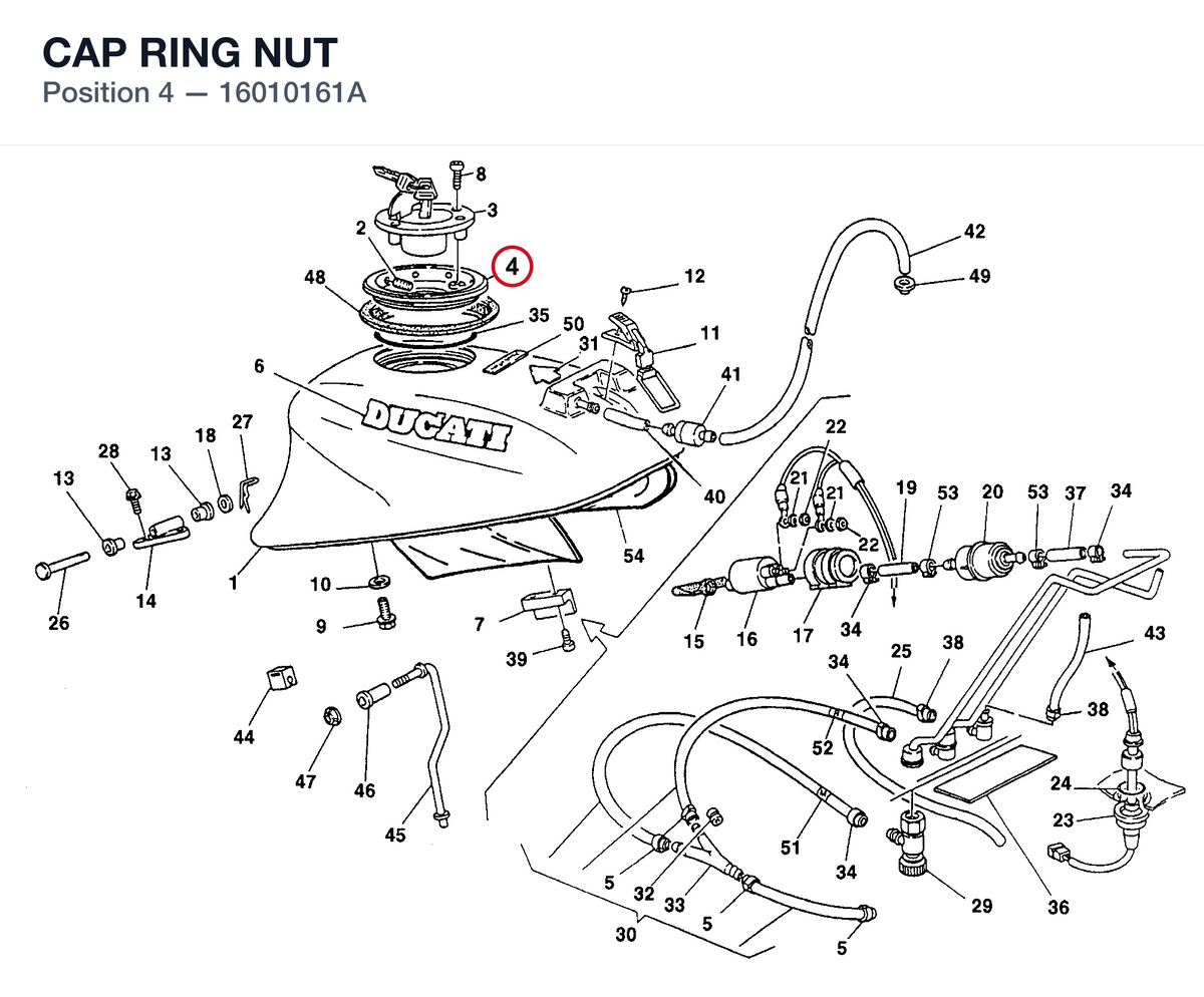 CAP RING NUT