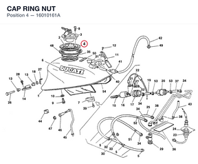 CAP RING NUT