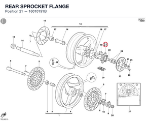 REAR SPROCKET FLANGE