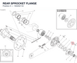 REAR SPROCKET FLANGE