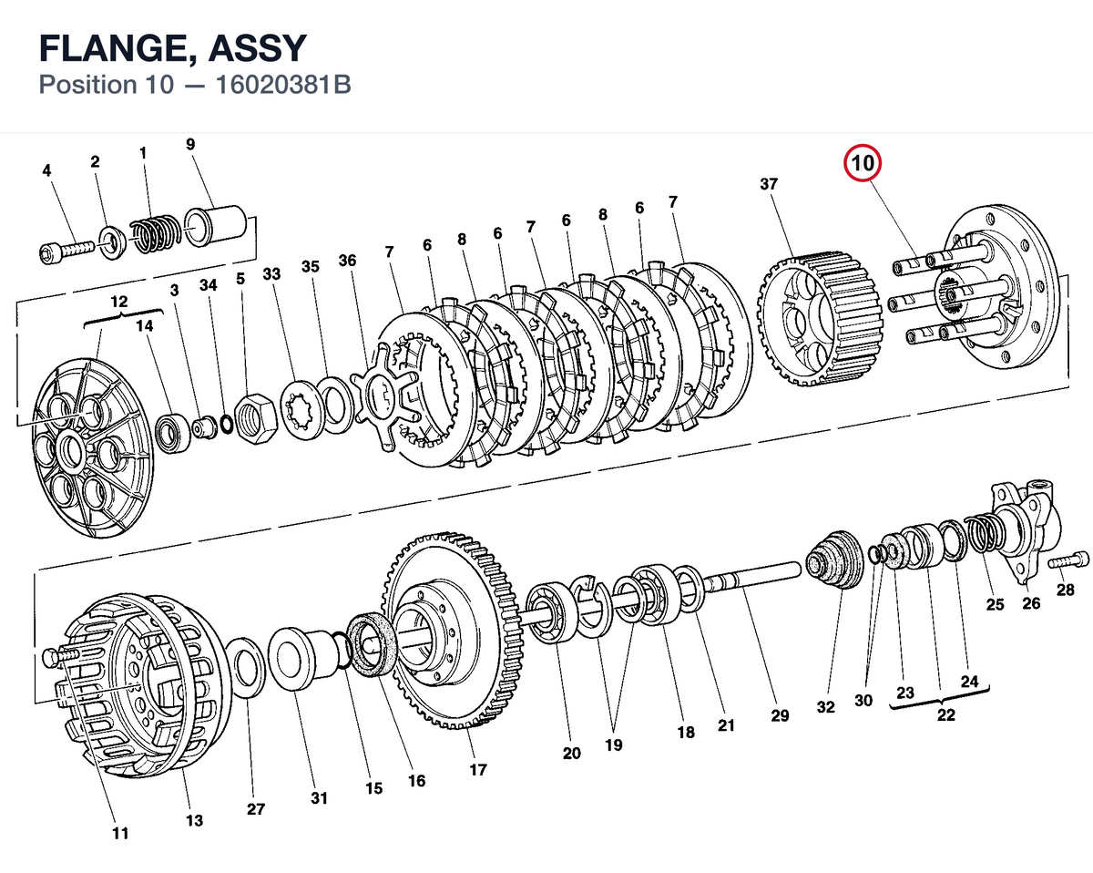 FLANGE, ASSY
