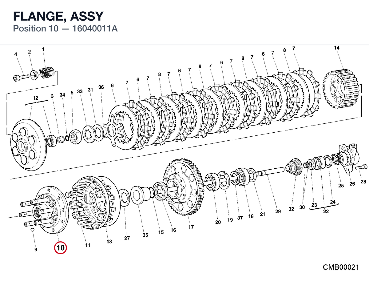 FLANGE, ASSY
