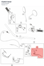 Diagram preview: Clutch lever (63502040000)