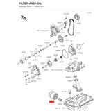 Kawasaki OEM – FILTER-ASSY-OIL product image