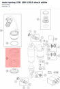 Diagram preview: main spring (59) 100-130.0 shock white (91010398)