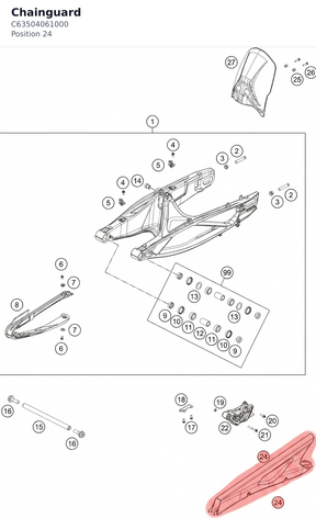 Diagram preview: Chainguard (C63504061000)