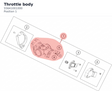 Diagram preview: Throttle body (55641001000)