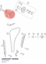 Diagram preview: CAMSHAFT INTAKE (79236009000)