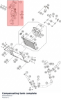 Diagram preview: Compensating tank complete (93035065033)