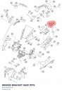 Diagram preview: BRIDGE BRACKET SEAT MTG (90503002070)