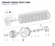PRIMARY DRIVEN GEAR COMP.
