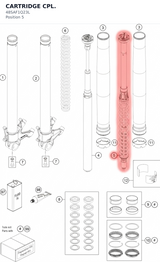 Diagram preview: CARTRIDGE CPL. (48SAF1Q23L)
