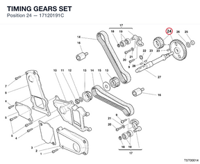 TIMING GEARS SET